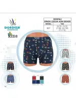 Karışık Desenli Erkek Çocuk Boxer 12'li Dondeza 507 Asorti detay görünüm