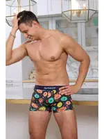 Donuts Desenli Erkek Boxer (Dijital Baskılı) Darkzone DZN2063 farklı açı