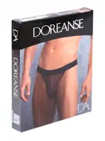 Erkek Fantezi Mat Jockstrap String Doreanse 1002 Bordo farklı açı