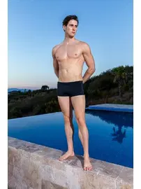 Doreanse Doreanse Erkek Logo Baskılı Mini Şort Mayo 3845