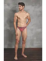 Şahmeran Desenli Erkek String Doreanse 1014 Turuncu