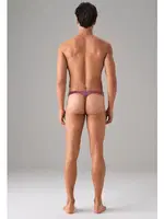 Şahmeran Desenli Erkek String Doreanse 1014 Turuncu detay görünüm