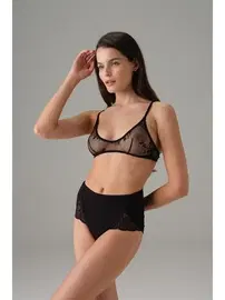 Doreanse Doreanse Kadın Büyük Beden Dantel Detaylı Slip 7136P