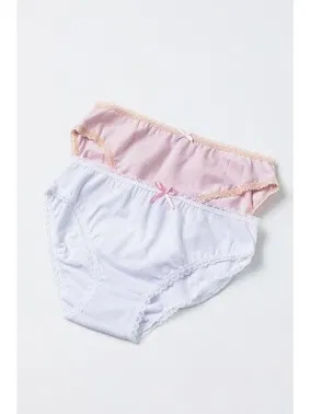 DOREMI DoReMi 2li Pamuklu Kız Çocuk Külot 002-000863 - Alternatif Görünüm