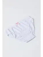 DoReMi 2li Pamuklu Kız Çocuk Külot 002-000863 Beyaz-Pembe görsel 4