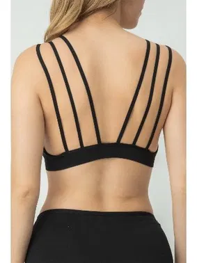 DOREMI DoReMi Çapraz Sırt Askılı Pedli Spor Sütyen 002-000146 - Alternatif Görünüm