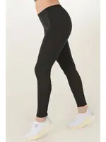 DoReMi Çizgili Rahat Günlük Tayt Miorre 999-ZZ0112 Siyah görsel 4