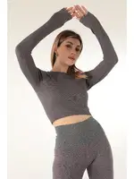 DoReMi Seamless Uzun Kollu Fitilli Büstiyer 002-000133 görsel 4