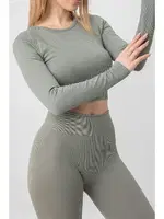 DoReMi Seamless Uzun Kollu Fitilli Büstiyer 002-000133 görsel 5