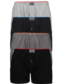 Arma Yıldız Düğmeli Havlu Bel Boxer 4'lü Paket Arma Yıldız 1140 - 4 ADET