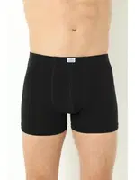 Düz Erkek Boxer 3lü Paket Pamuklu Likralı Arma Yıldız 1170 - 3 ADET Siyah farklı açı