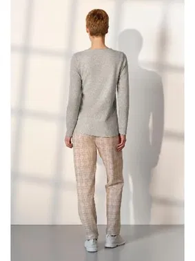 Doreanse Ekoseli Uzun Kollu Kadın Pijama Takımı Doreanse 25K4043 - Alternatif Görünüm