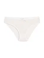 Ekru 6'lı Paket Bambu Bikini Kadın Külot Yıldız 3912 Ekru detay görünüm