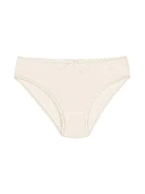 Yıldız Çamaşır Ekru 6'lı Paket Bambu Kadın Dantelli Bikini Külot Yıldız 3882 - Alternatif Görünüm