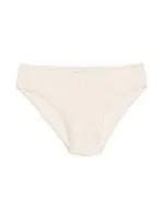 Ekru 6'lı Paket Bambu Kadın Dantelli Bikini Külot Yıldız 3882 Ekru detay görünüm