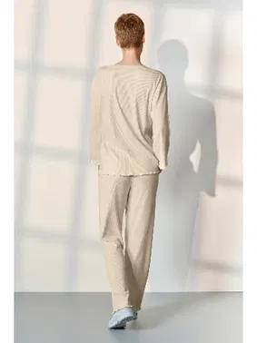 Doreanse Ekru Kaşkorse Kadın Pijama Takımı Doreanse 25K4046 - Alternatif Görünüm