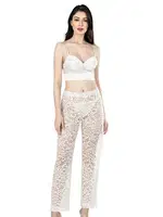 Ekru Üçlü Büstiyerli Saten Sabahlık Gecelik Pijama Takımı Ahu 7637 Ekru