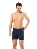 Pamuk Elastan Uzun Erkek Boxer Erdem 1470 Lacivert görsel 10
