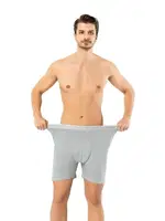 Pamuk Elastan Uzun Erkek Boxer Erdem 1470 görsel 4