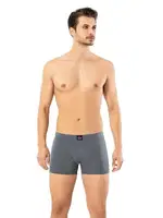 Erdem Kısa Slim Fit Erkek Boxer 1420 Antrasit