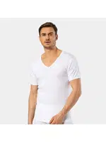 Derin V Yaka Pamuk Kusa Kollu 2Li Erkek Fanila Cacharel 1502 detay görünüm