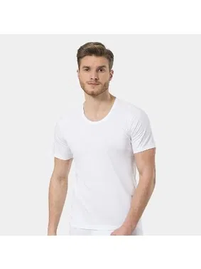 Türen Penye Geniş Bisiklet Yaka 2Li Erkek Fanila Türen 101 - Alternatif Görünüm