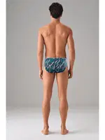 Erkek Akuatik Desenli Slip Doreanse 1019 Mavi detay görünüm