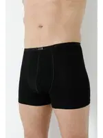 Erkek Bambu Boxer Ince Bel Lastikli Siyah Arma Yıldız 1190 - 5 ADET Siyah farklı açı