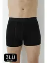 Erkek Bambu Boxer Siyah 3lü Paket Arma Yıldız 1172 - 3 ADET