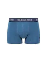 U.S. Polo Assn. Erkek 3Lü Pamuklu Boxer 80515 farklı açı
