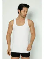 Erkek Beyaz Fitilli Kaşkorse Atlet Arma Yıldız 1187 Beyaz