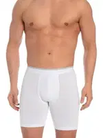 Erkek Beyaz Likralı Uzun Boxer 3'lü Paket Arma Yıldız 1173 - 3 ADET Beyaz detay görünüm