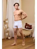 Erkek Beyaz Mikro Modal Boxer Darkzone DZNMC2002 görsel 5