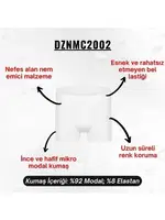 Erkek Beyaz Mikro Modal Boxer Darkzone DZNMC2002 görsel 9