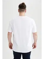 Erkek Beyaz Penye Battal Yuvarlak Yaka Fanila Arma Yıldız 9143 Beyaz detay görünüm