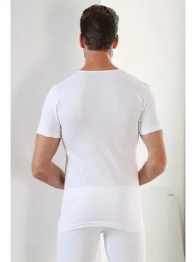 Arma Yıldız Erkek Beyaz Ribana V Yaka Fanila Arma Yıldız 1155 - Alternatif Görünüm