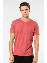 Cacharel Kısa Kollu Bisiklet Yaka Erkek T-shirt Cacharel 2169