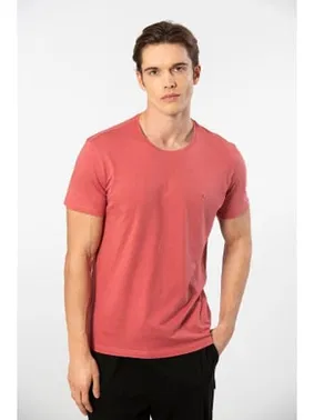 Cacharel Kısa Kollu Bisiklet Yaka Erkek T-shirt Cacharel 2169 - Alternatif Görünüm