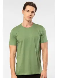 Cacharel Bisiklet Yaka Rahat Kalıp Erkek T-shirt Cacharel 2169