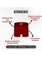 Erkek Bordo Bambu Boxer Darkzone DZNBM2007 görsel 4