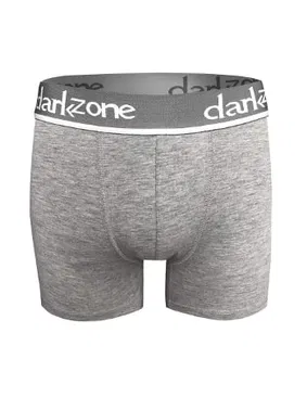 Darkzone Erkek Boxer Gri Pamuklu Darkzone DZN2703