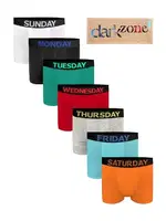 Erkek Boxer Haftanın Günleri 7'Li Set Darkzone DZNWK7RNK