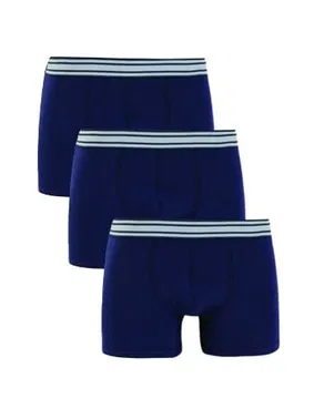 Darkzone Erkek Boxer Lacivert 3'Lü Set Darkzone DZN3333LCV