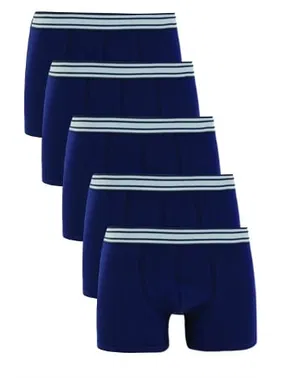 Darkzone Erkek Boxer Lacivert 5'Li Set Darkzone DZN5555LCV
