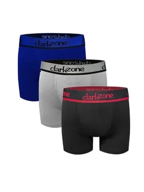Darkzone Erkek Boxer Modal 3'Lü Set Darkzone DZN20903B