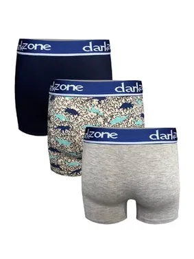 Darkzone Erkek Boxer Pamuklu 3'Lü Set Darkzone DZN9105 - Alternatif Görünüm