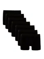 Erkek Boxer Siyah 7'Li Set Darkzone DZN7777SY