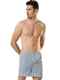 Anıt Erkek Büyük Beden Desenli Penye Boxer Anıt 1277