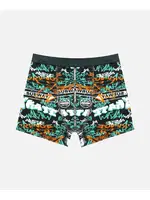 Erkek Çocuk Baskılı Boxer Likralı %96 Pamuk ÖTS 7265 - 6 ADET Yeşil detay görünüm