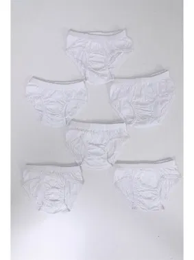 Arma Yıldız Erkek Çocuk Beyaz Pamuklu Külot 6lı Paket Arma Yıldız 5525 - 6 ADET